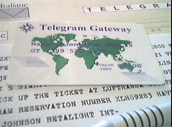 Telegram Gateway Card